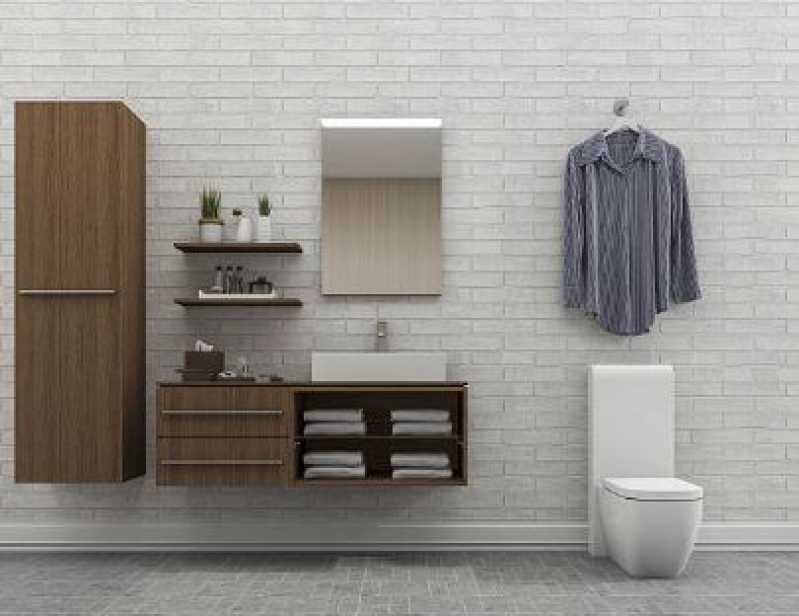 Móveis Planejados Banheiro Apartamento Pequeno Cotação Iacanga - Móveis Planejados para Banheiro Pequeno Lençóis Paulista