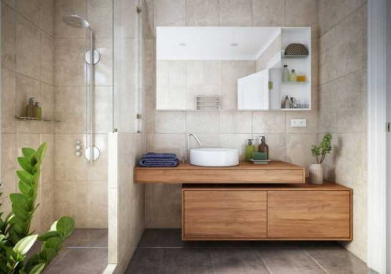 Móveis Planejados Banheiro Cotação Vila Paulista - Móveis sob Medida para Banheiro Pequeno